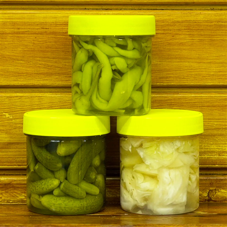 Mini Paket 1 - (Salatalık, Lahana, Acısız Sivri Biber Turşusu)