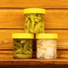 Mini Paket 1 - (Salatalık, Lahana, Acısız Sivri Biber Turşusu)