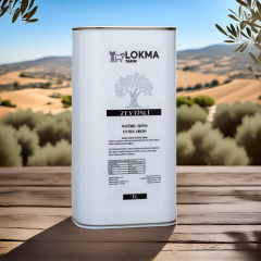 Zeytinli Alaca Hasat Natürel Sızma Zeytinyağı 1 Lt Teneke