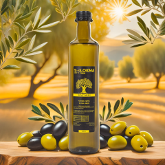 Saçaklı Erken Hasat Natürel Sızma Zeytinyağı 750 ml Cam Şişe